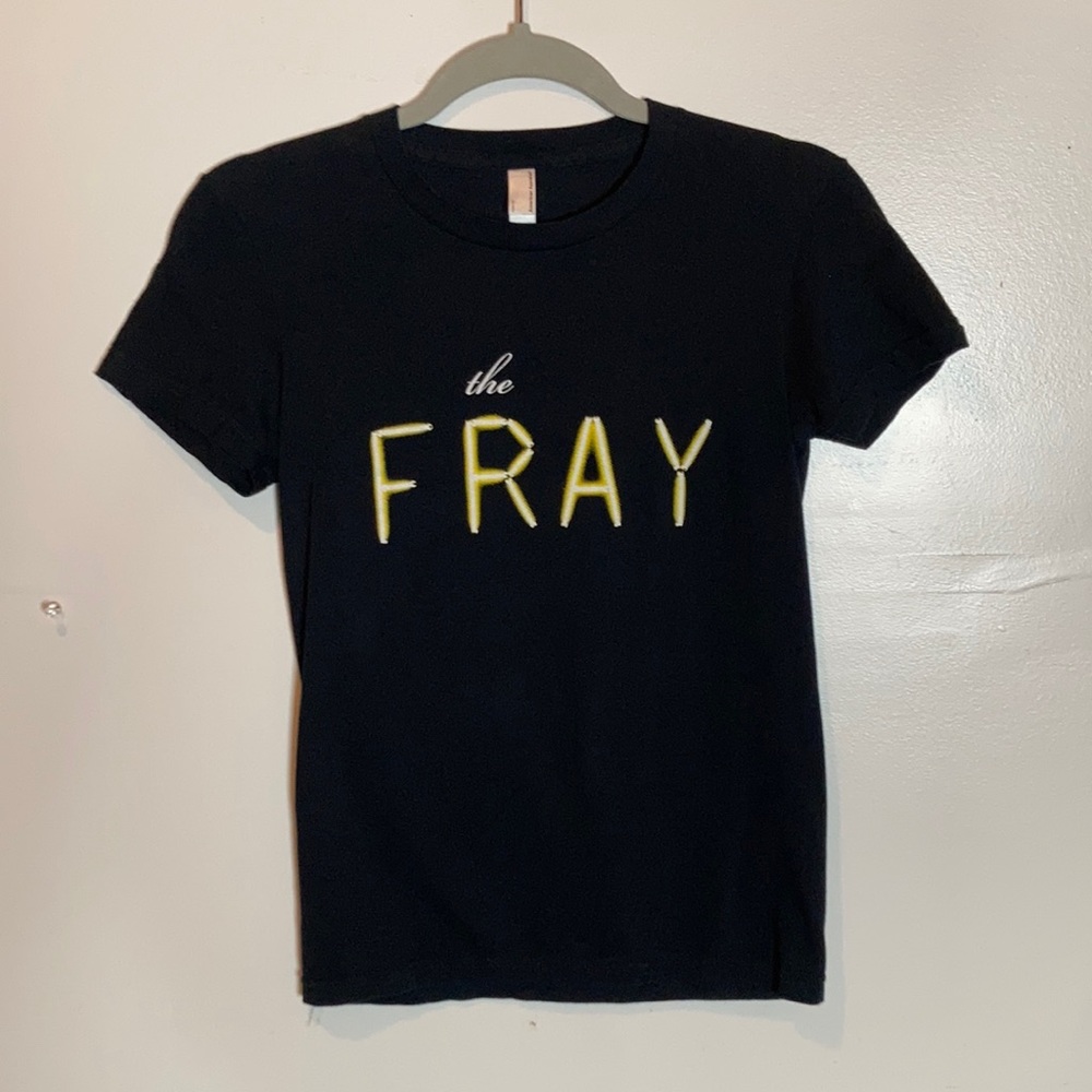 D381 The Fray babydoll style band tee American apparel S